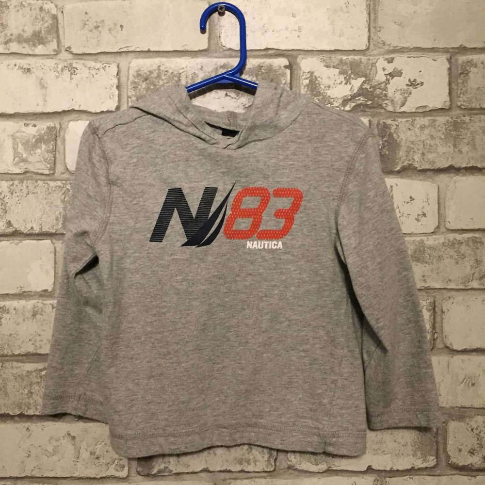 Boy's Pull-Over Hooded Shirt Size 3